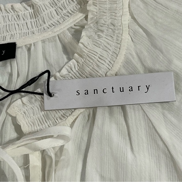 NEW WITH‎ TAGS SANCTUARY DON'T FORGET BLOUSE WITH FRONT LOOP CLOSURE TOP - Picture 12 of 14